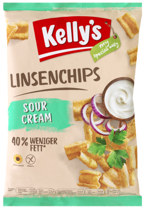Kelly's Linsenchips Sour Cream - Kelly's