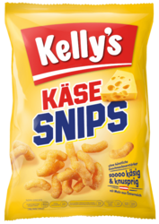 Verpackung von Kelly’s Käsesnips