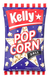 Verpackung von Kelly Popcorn Salz